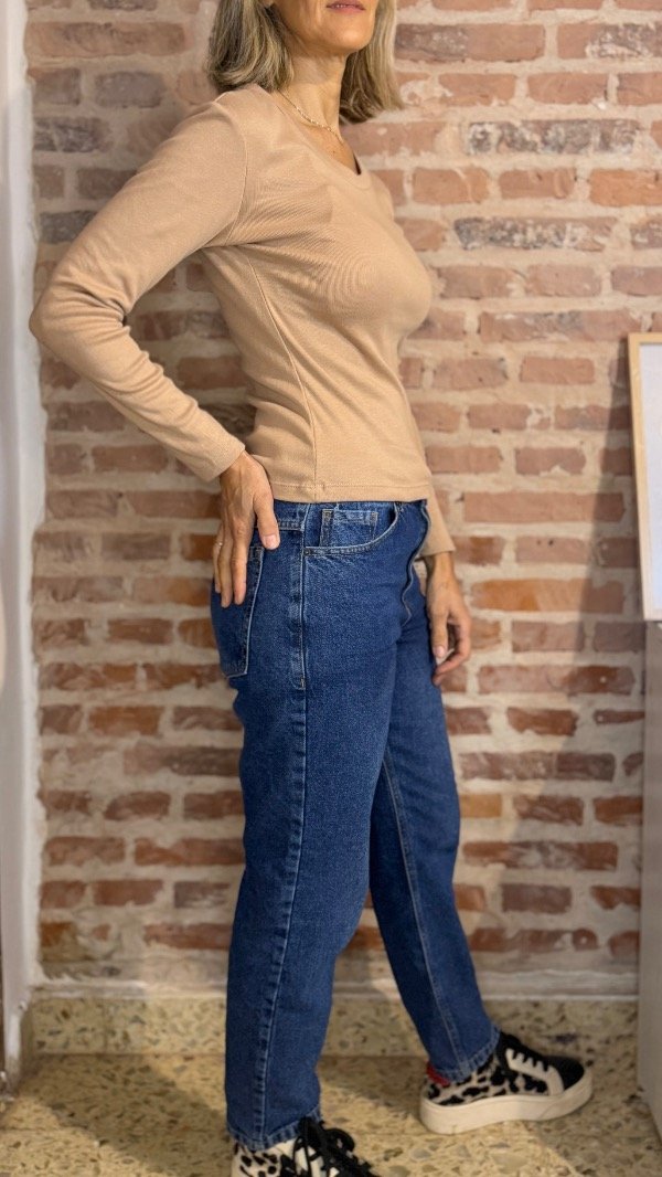 Producto - Jean Mom Blu - 5
