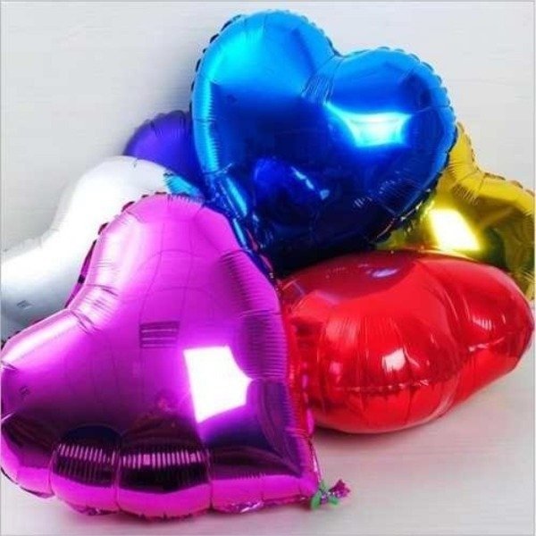 Producto - Globos Metalizados Corazon 40cm x 50
