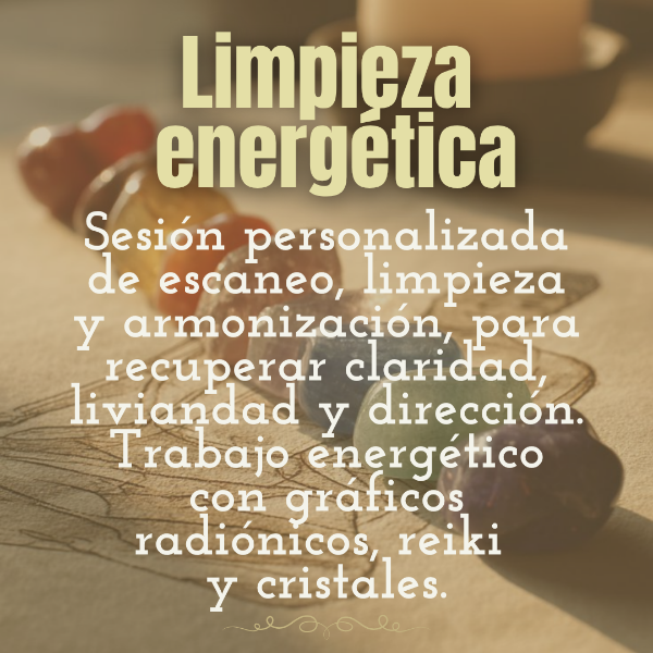 Producto - Limpieza energética - Personas