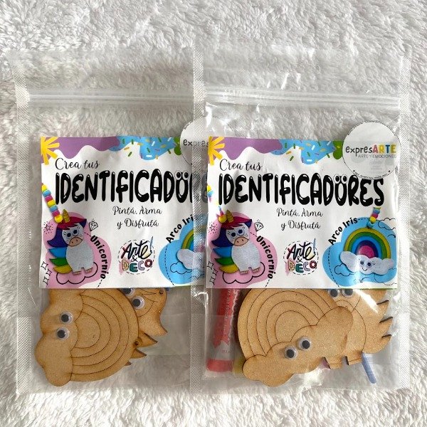 Producto - Identificadores - Unicornio y Arco Iris
