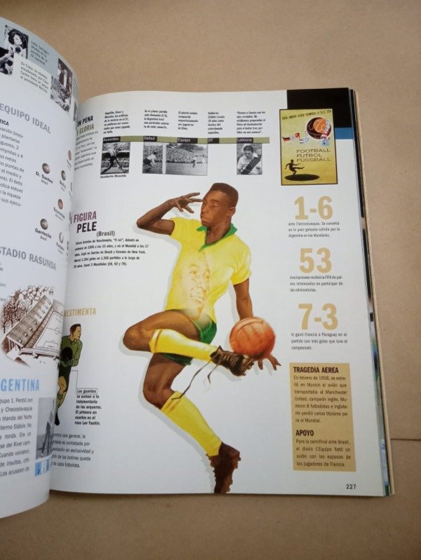 Producto - El libro de oro del mundial 1930/1998 - Autores varios - Clarín 1998 - 1