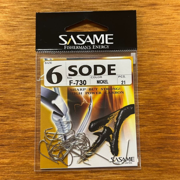 Producto - Anzuelo Sasame Sode F-730  Nickel N6 x21U