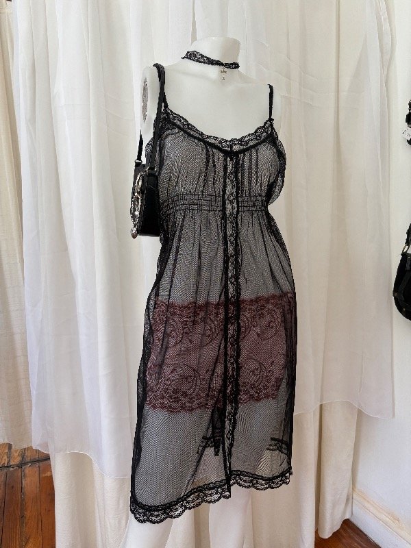 Producto - Vestido de tull Diafano Talle S