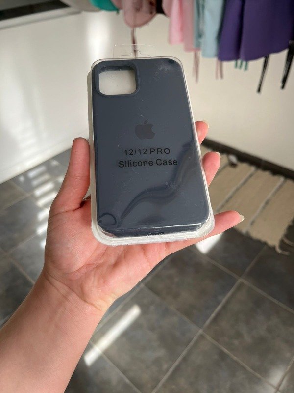 Producto - Silicone Case Gris Oscuro