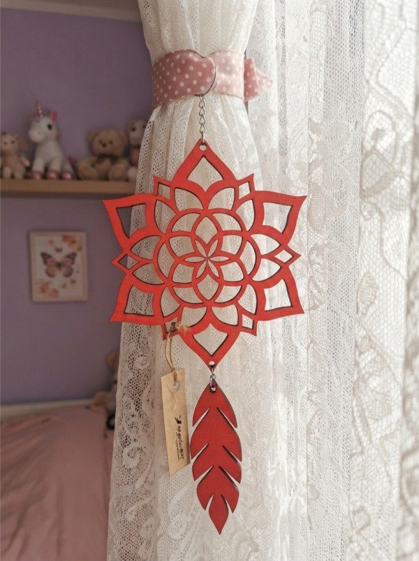 Producto - Mandalita Linea Arco Iris / Rojo Fuego