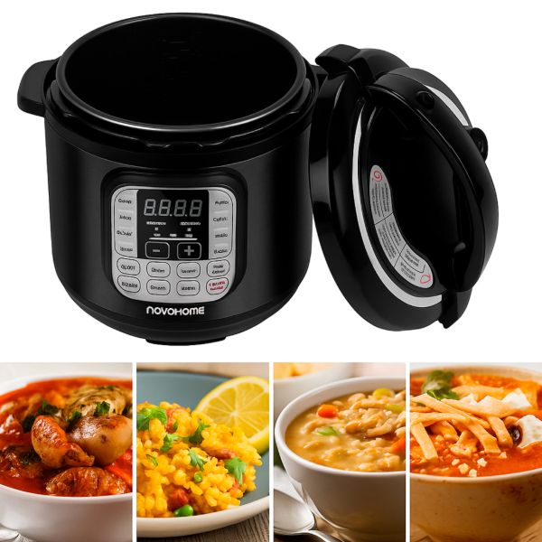 Producto - Olla A Presión -Digital -Multifunción -5 Lts -Novohome(NH-OM900) - 7