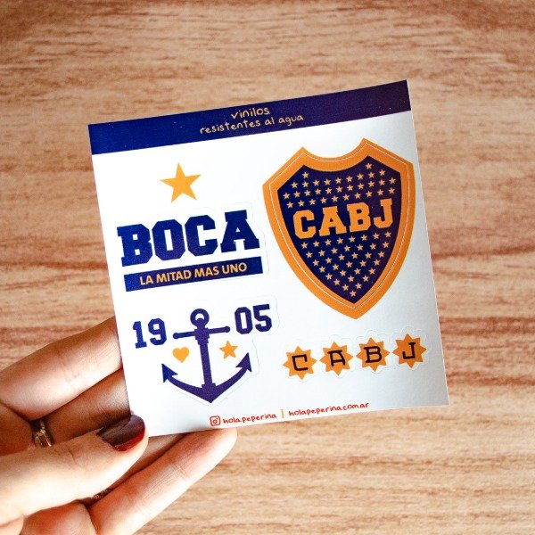 Producto - Plancha de vinilo - CABJ Boca Juniors