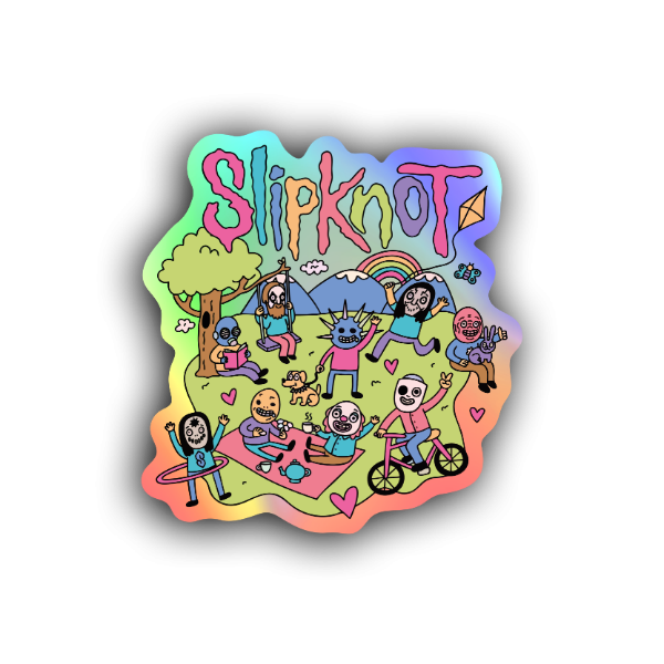 Producto - slipknot happy times - holografico