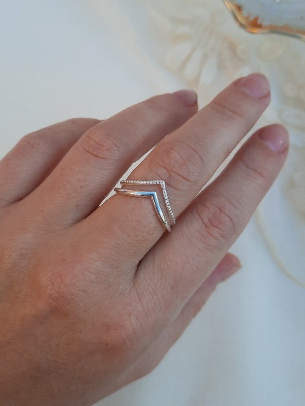 Producto - Anillo doble V