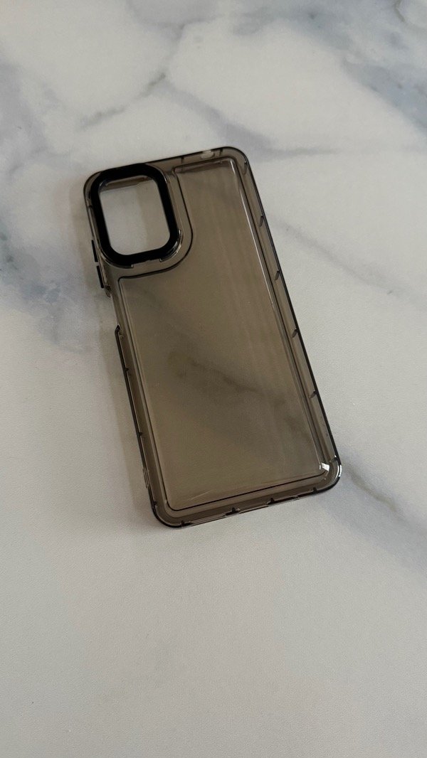 Producto - Funda transparente negro Moto G04 - G04s - G24 - G24 power - E14