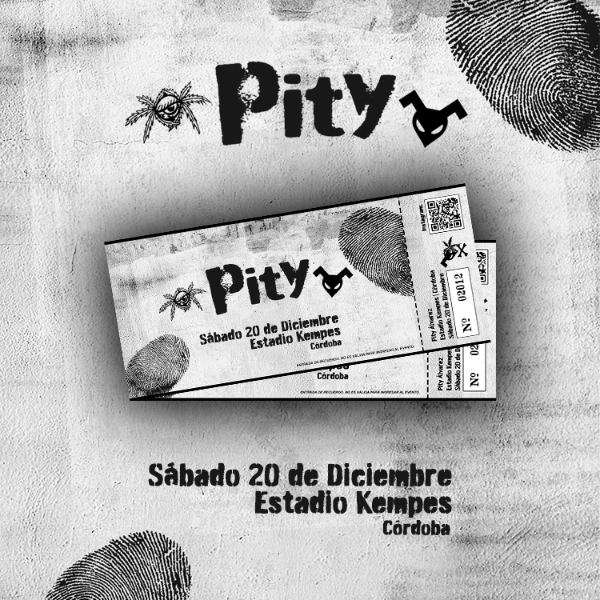 Producto - Entrada de recuerdo - Pity Álvarez en Córdoba 2025