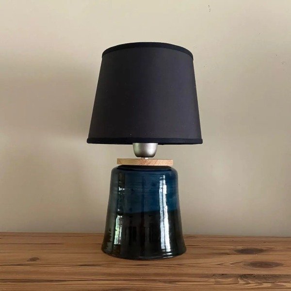 Producto - Lámpara Bicolor Negro y Azul - Entrega inmediata