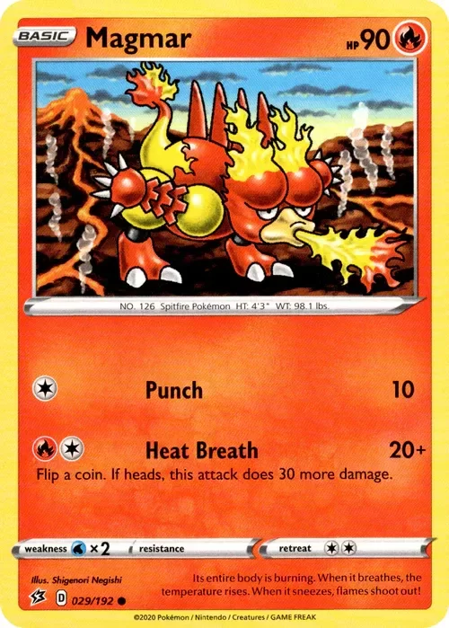 Producto - Magmar - 29/192 - Rebel Clash