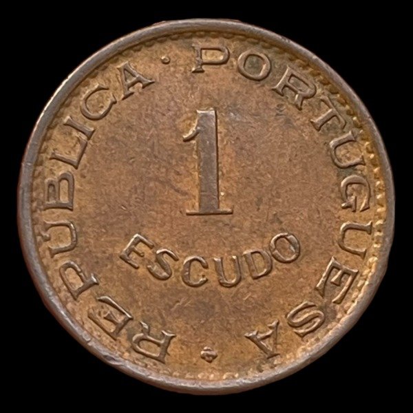 Producto - Mozambique (1974) 1 Escudo. Dominio Portugués - KM#82