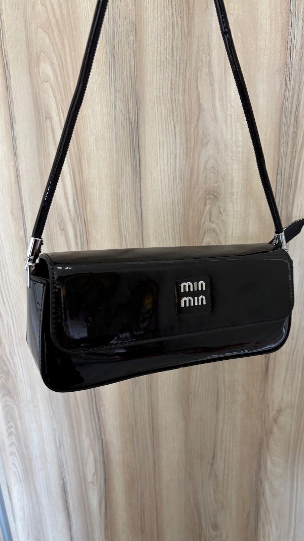 Minibag MIN MIN negra recta — imagen 6