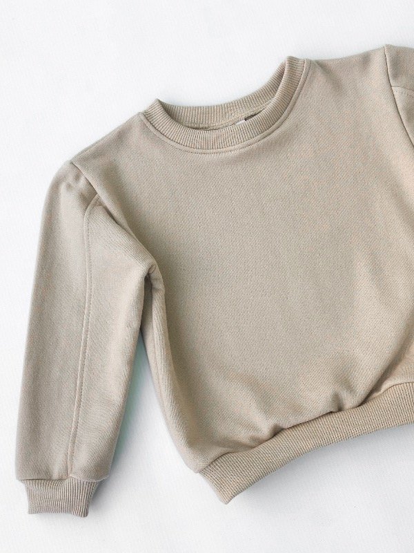Producto - Buzo rústico beige kids