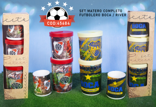 Producto - DW SET MATERO COMPLETO FUTBOL ART45684