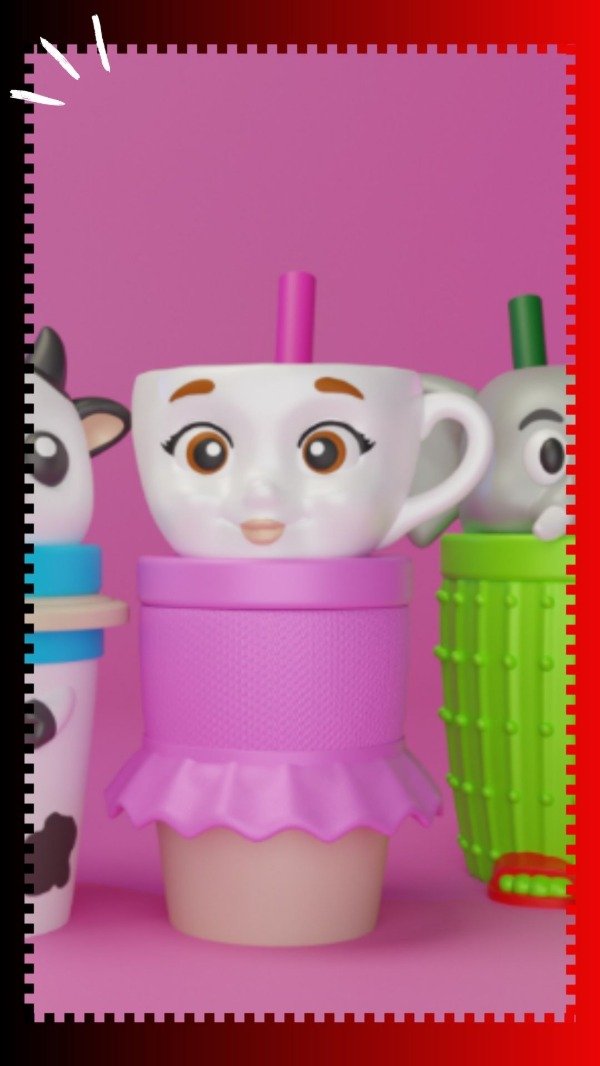 Producto - Vaso ballerina capuchina