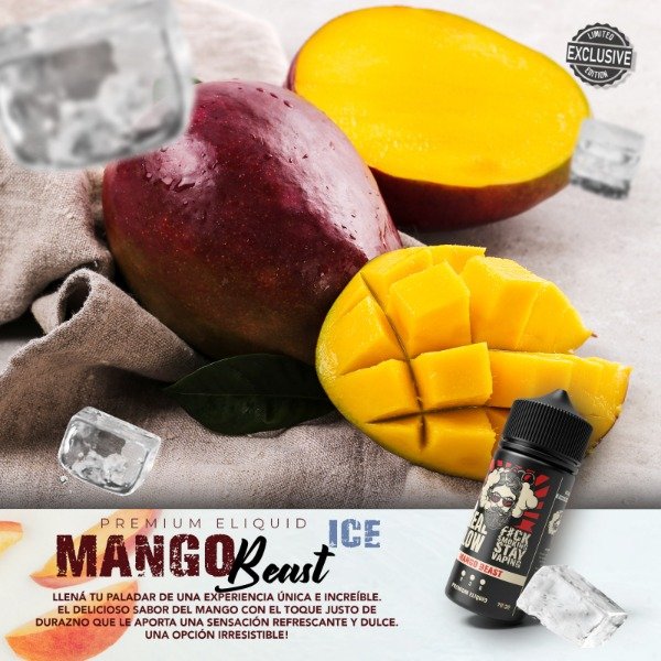 Producto - MANGO BEAST ICE (MANGO-DURAZNO-FRIO) 60ML 3MG