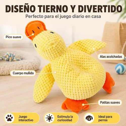 Producto - PELUCHE PATITO CON SONIDO 25x20cm - 1