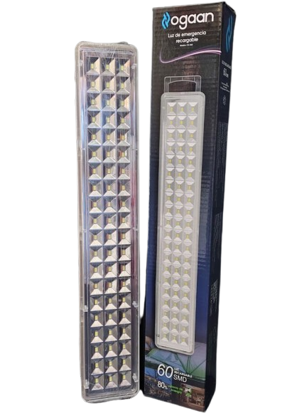 Producto - Luz de emergencia Ogaan 60 LED recargable