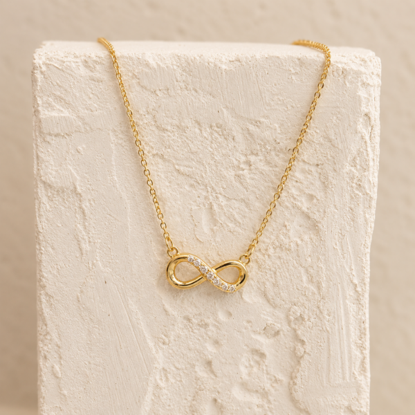 Producto - Collar infinito AD strass