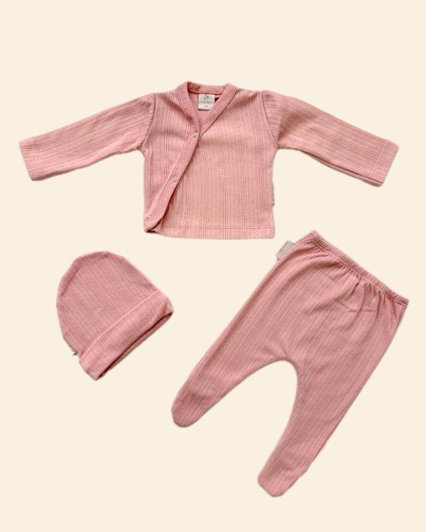 Producto - Ajuar Rosa Interlock