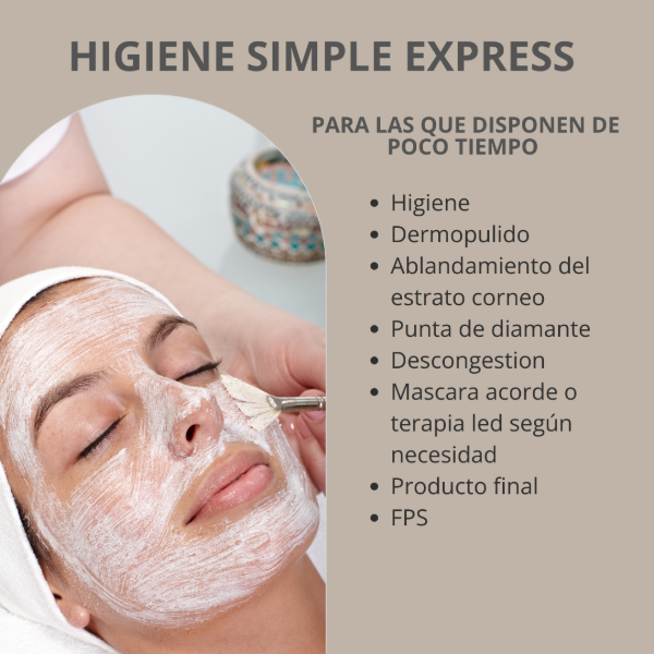 Producto - HIGIENE FACIAL SIMPLE EXPRESS