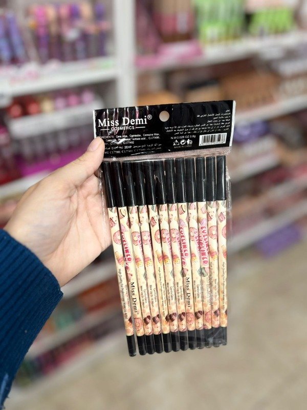 Producto - PACK X12 DELINEADORES DE OJOS NEGRO MISS DEMI
