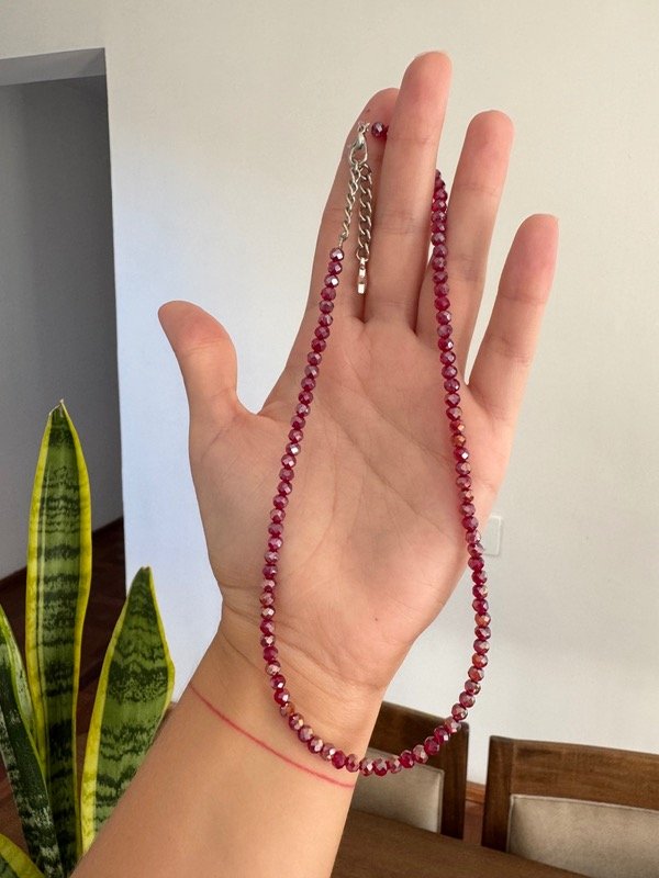 Producto - COLLAR CARMESÍ