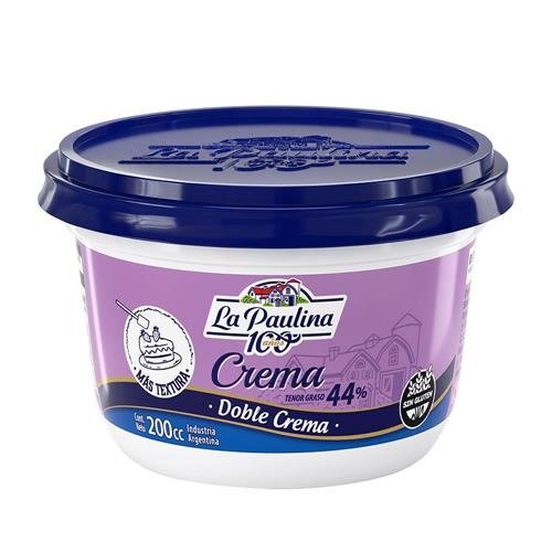 Producto - CREMA DE LECHE LA PAULINA DOBLE CREMA 200G
