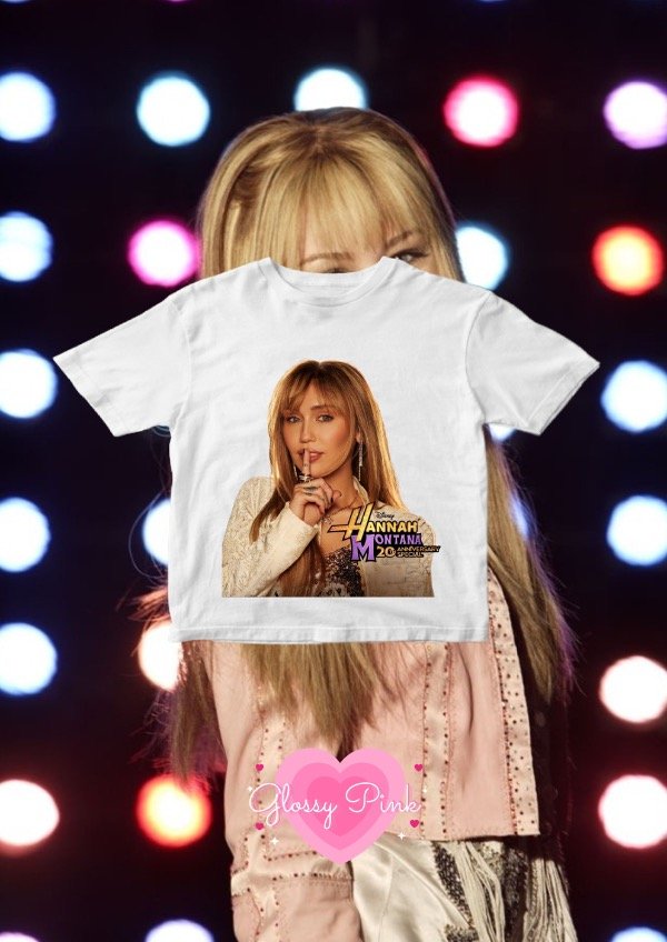 Baby tee hannah montana 20 aniversario