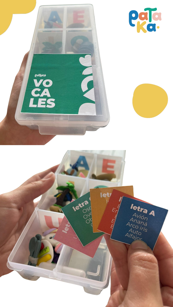 Producto - CAJA DE LOS SONIDOS DEL HABLA  ( caja vocales)