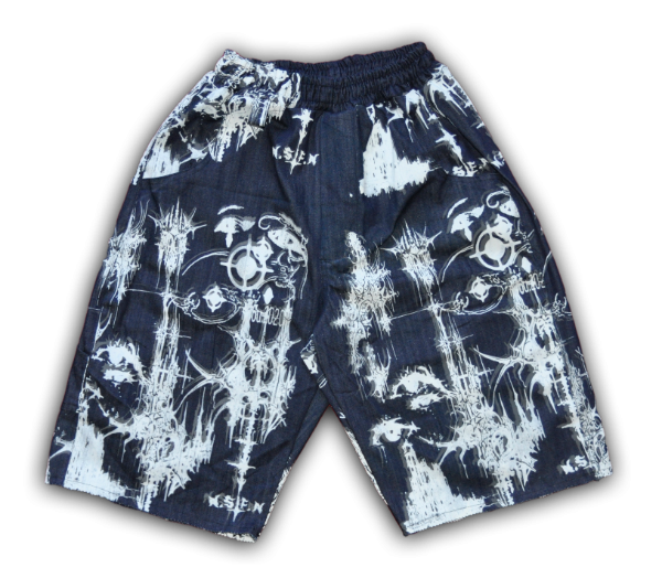 Producto - BERMUDA BAGGY AZUL SUAVE FULL TAG - 1