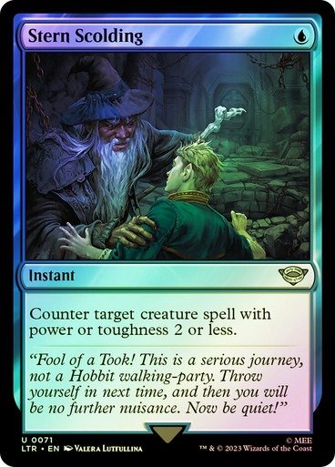 Producto - Stern Scolding (Foil)