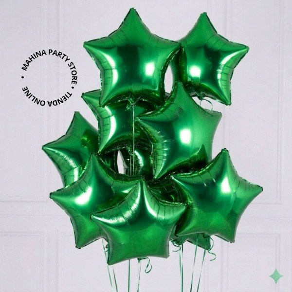 Producto - Globo estrella 18" verde