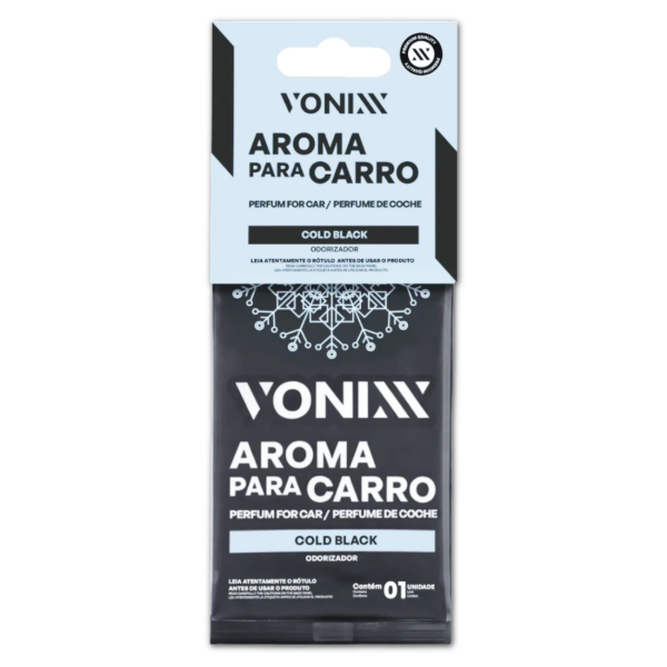 Producto - AROMATIZANTE COLD BLACK PERFUME VONIXX