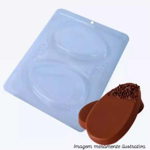 Producto - Molde Acetato BWB Pascuas Huevo Plano Tableta Lisa