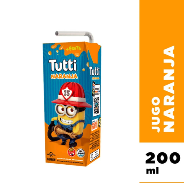 Producto - Jugo Tutti Naranja 200 Ml