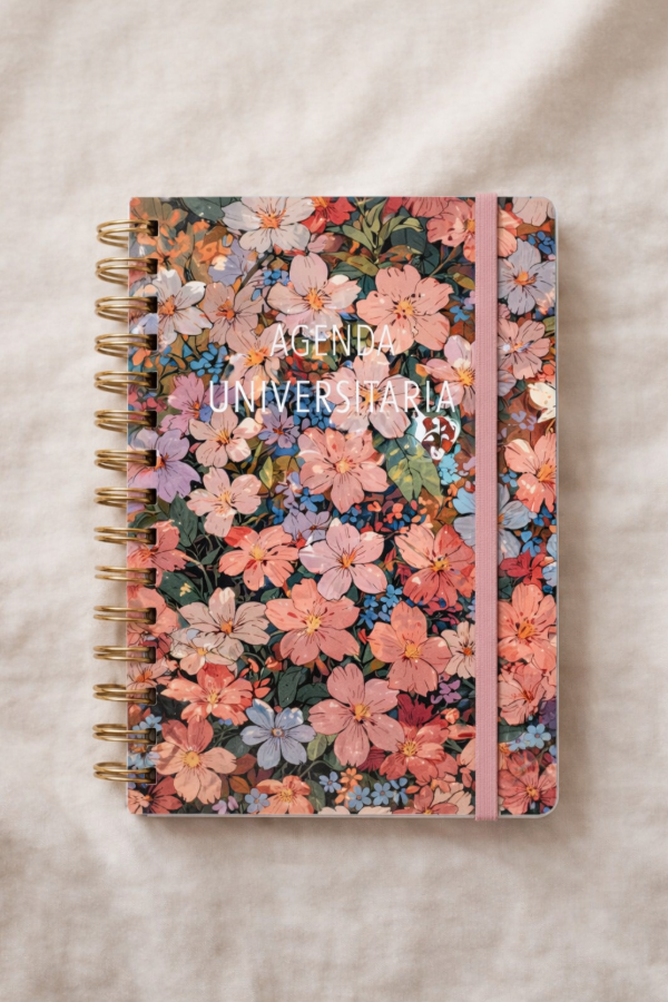 Producto - Agenda universitaria flower