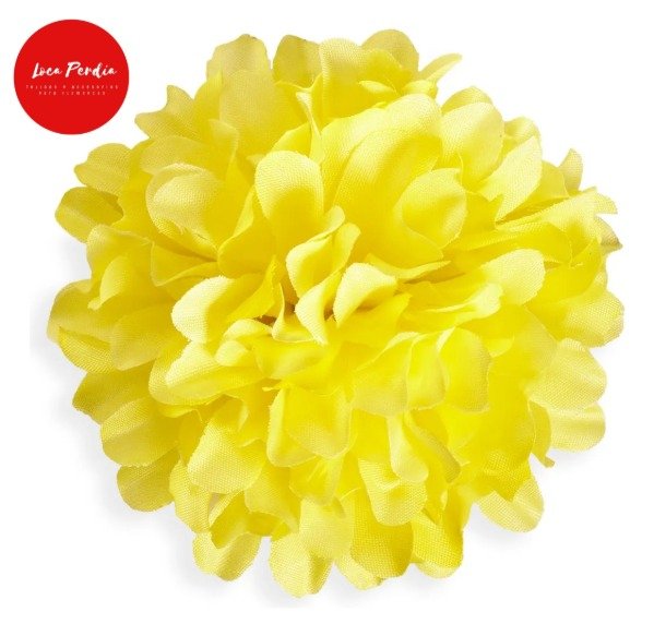 Producto - Clavel 10 Cm Con Pinza Amarillo