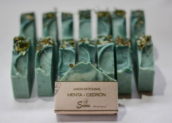 Producto - Jabón de Menta y Cedrón - 1