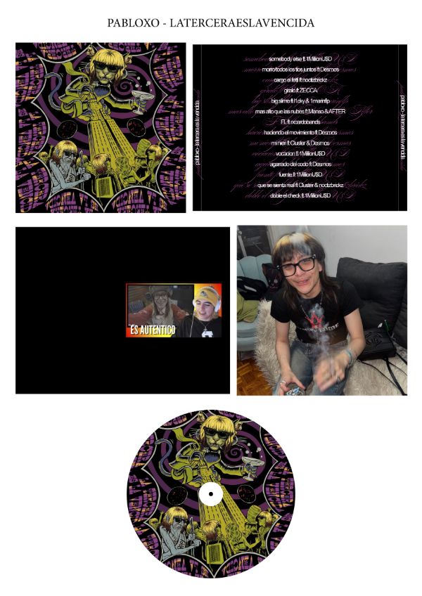Producto - pabloxo "la tercera es la vencida" CD Custom