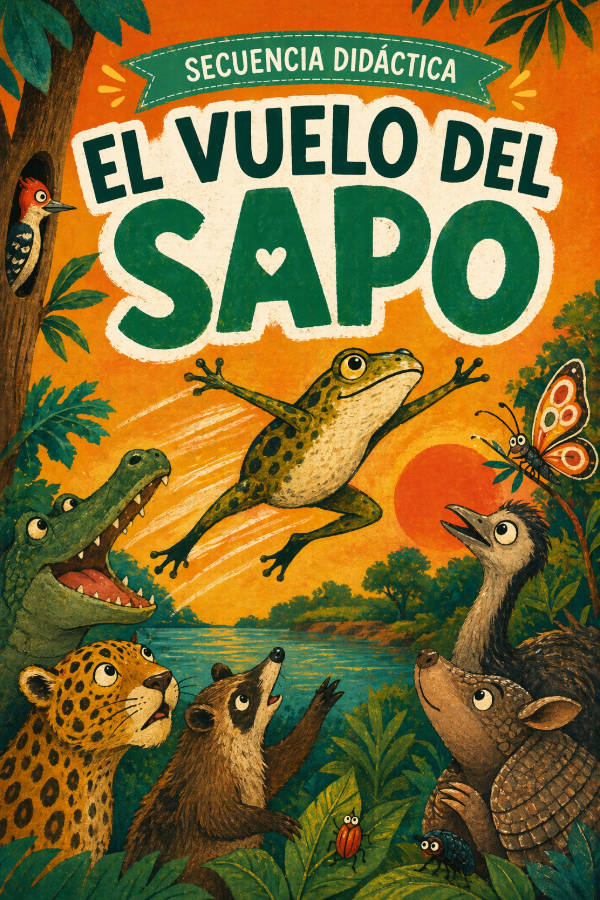 Producto - SECUENCIA DIDÁCTICA: EL VUELO DEL SAPO (3ER AÑO)