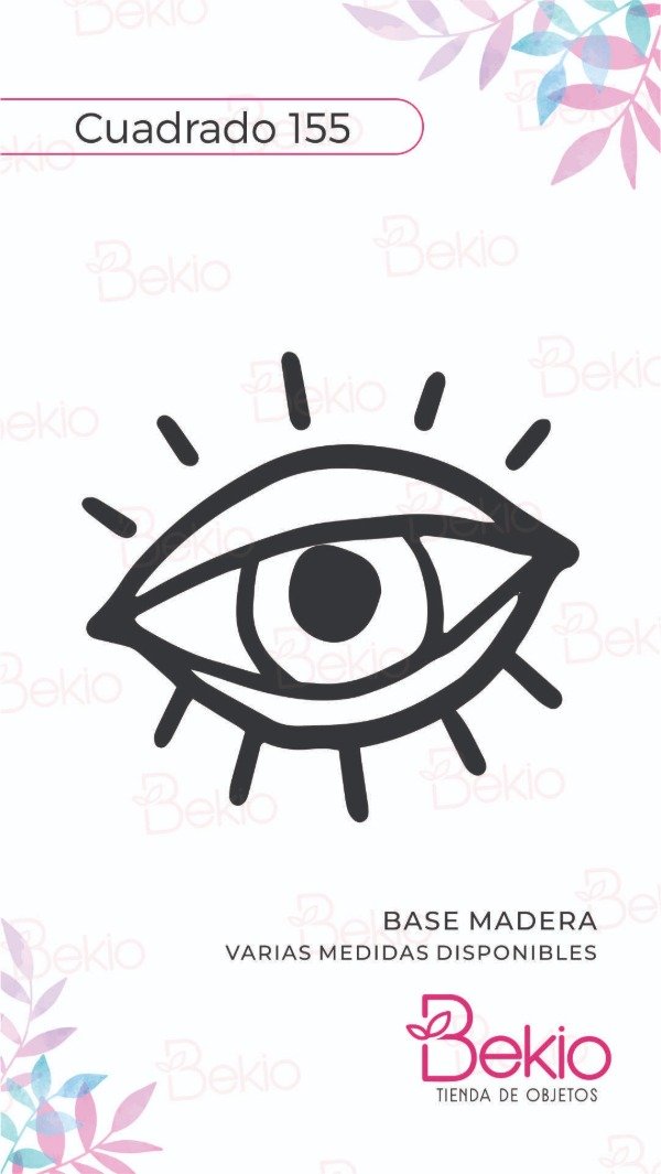 Producto - Sello Cuadrado 155 - Ojo