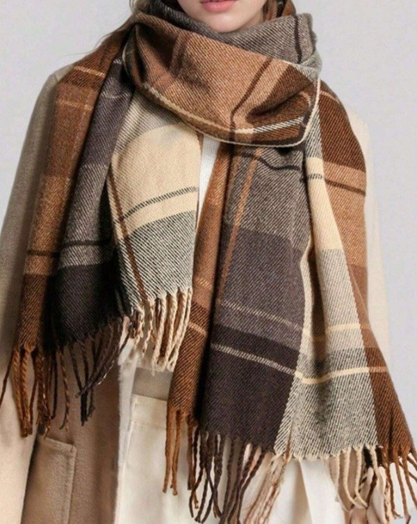 Producto - bufanda marron café - 2