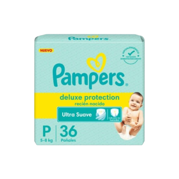 Producto - Pampers Deluxe P x 36u