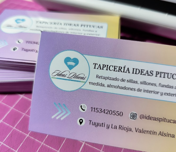 Producto - 100 Tarjetas de Presentación/Agradecimiento  9x5 cm - 6