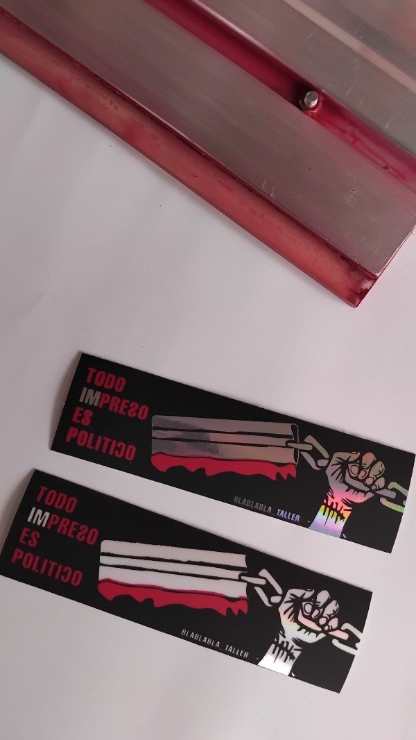Producto - Sticker Impreso político