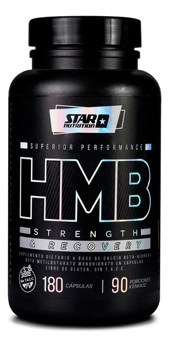 Producto - HMB Strength Recovery Star Nutrition x 180 Cápsulas